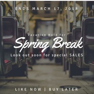 Be Back Soon! On Vacation until the 17th